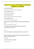 NWSA TT1 EXAM 4 QUESTIONS WITH 100&percnt; CORRECT ANSWERS