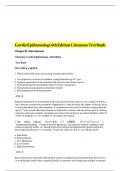 Test Bank for Gordis Epidemiology 6th Edition by David D Celentano&comma; A&plus; guide