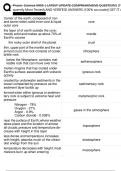 Praxis- Science 5905 &vert; LATEST UPDATE COMPREHENSIVE QUESTIONS &lpar;Frequently Most Tested&rpar; AND VERIFEID ANSWERS &lpar;100&percnt; accurate&rpar;&vert;GET IT A&plus;