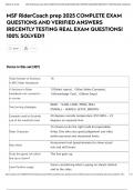 MSF RiderCoach prep 2025 COMPLETE EXAM QUESTIONS AND VERIFIED ANSWERS &vert;RECENTLY TESTING REAL EXAM QUESTIONS&vert; 100&percnt; SOLVED&excl;&excl;