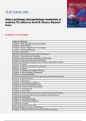 Rubin&rsquo;s Pathology&colon; Clinicopathologic Foundations of Medicine &lpar;7th Edition&rpar; &ndash; Complete Test Bank for Chapters 1&ndash;34
