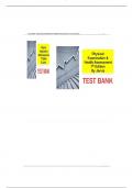 Test Bank for Physical Examination and Health Assessment 7th edition by Jarvis