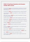 COB 191 final Exam Questions And Answers  Verified 100&percnt; Correct