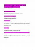 Reta Caro Exam Practice Test 2025&vert; Answered 100&percnt; Correctly