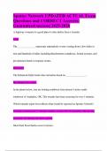 Spotter Network UPDATED ACTUAL Exam Questions and CORRECT Answers&vert; Guaranteed success&vert; 2025-2026