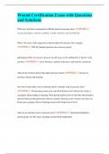 Wound Certification Exam with Questions and Solutions