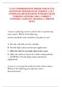 VATI COMPREHENSIVE PREDICTOR NCLEX  QUESTIONS 2025&sol;2026 BANK VERSION A&comma; B&comma; C  COMPLETE 600 QUESTIONS WITH DETAILED  VERIFIED ANSWERS &lpar;100&percnt; CORRECT  ANSWERS&rpar; &sol;ALREADY GRADED A&plus; &sol;&sol;BRAND  NEW&excl;&excl;