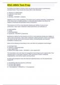RNC-MNN Test Prep Questions and Answers 2025