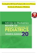 Test bank for nelson pediatrics review mcqs 19 edition