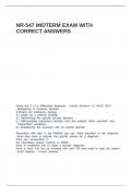 NR-547 Midterm exam with correct answers