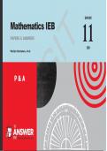 VERIFIED 2025 Mathematics  IEB QUESTION PAPERS & ANSWERS BEST GRADED 