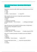 RTE 1000 Final Exam - Questions With Expert Solutions