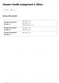 Shadow Health Assignment 4&colon; Ethics &lpar;Team Delegation&comma; Communication&comma; Prioritizing Patient Individual Needs&comma; Prioritizing Delivery of Care&rpar; 