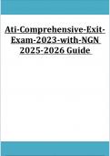 Ati-Comprehensive-ExitExam-2023-with-NGN 2025-2026 Guide