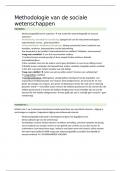 Notities van kennisclips&colon; Methodologie van de Sociale Wetenschappen