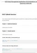 D427 Data Management Applications All Lab Solutions 2025-2026 Western Governors University
