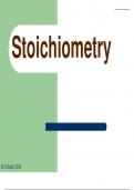 Stiochometric ppt