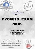 PYC4810 LATEST EXAM PACK 2025&lbrack;DETAILED QUESTIONS AND ANSWERS&rsqb;
