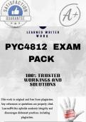 PYC4812 LATEST EXAM PACK 2025&lbrack;DETAILED QUESTIONS AND ANSWERS&rsqb;