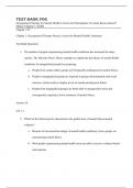 Test Bank For Occupational Therapy for Mental Health A Vision for Participation 3rd Edition By Catana Brown Jaime P&period; Mu&ntilde;oz Virginia C&period; Stoffel