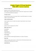 Copado Chapter 10 Exam Questions With 100&percnt; Correct Answers
