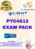 PYC4812 LATEST EXAM PACK 2025&lbrack;DETAILED QUESTIONS AND ANSWERS&rsqb;