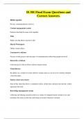 IS 301 Final Exam Questions and Correct Answers&period;