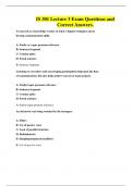 IS 301 Lecture 3 Exam Questions and Correct Answers&period;
