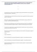 TEXAS PESTICIDE APPLICATOR GENERAL STANDARDS EXAM 2025 UPDATE&sol;PRACTICE QUESTIONS AND CORRECT VERIFIED ANSWERS &lpar;complete solutions&rpar; ASSURED SUCCESS&sol;GRADED A&plus;&excl;&excl;&excl;