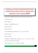 CS 6515 Exam 1 ACTUAL EXAM QUESTIONS WITH COMPLETE SOLUTION GUIDE &lpar;A&plus; GRADED 100&percnt; VERIFIED&rpar; LATEST VERSION 2025&excl;&excl;