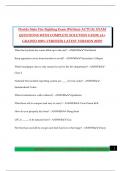 Florida State Fire Fighting Exam &lpar;Written&rpar; ACTUAL EXAM QUESTIONS WITH COMPLETE SOLUTION GUIDE &lpar;A&plus; GRADED 100&percnt; VERIFIED&rpar; LATEST VERSION 2025&excl;&excl;