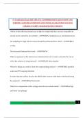 IV Certification Exam 2025 UPDATE&vert; COMPREHENSIVE QUESTIONS AND VERIFIED ANSWERS &lpar;COMPLETE SOLUTIONS&rpar; GUARANTEED SUCCESS &vert;GRADE A&plus;&excl;&excl; &lpar;100&percnt; ACCURATE&rpar; GET IT RIGHT&excl;&excl;