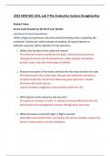 2025 NEW BIO 201L Lab 9 The Endocrine System Straighterline