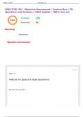 WGU D351 OA &vert; Objective Assessment &vert; Explore New 176 Questions and Answers &vert; 2025 Update &vert; 100&percnt; Correct&period;