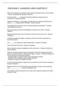 POB EXAM 3 - SHADWICK UARK CHAPTER 27