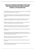 HOSPITALITY REVENUE MANAGEMENT STUDY GUIDE  REAL EXAM QUESTIONS AND CORRECT ANSWERS  GRADED A&plus; JUST RELEASED 2025&period; 