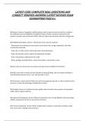 LATEST CISEC COMPLETE REAL QUESTIONS AND  CORRECT VERIFIED ANSWERS LATEST REVISED EXAM  GUARANTEED PASS A&plus;&period;