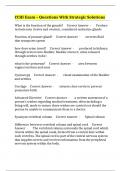 CCHI Exam &ndash; Questions With Strategic Solutions
