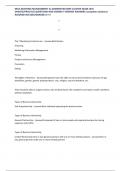 DECA BUSINESS MANAGEMENT & ADMINISTRATION CLUSTER EXAM 2025 UPDATE&sol;PRACTICE QUESTIONS AND CORRECT VERIFIED ANSWERS &lpar;complete solutions&rpar; ASSURED SUCCESS&sol;GRADED A&plus;&excl;&excl;&excl;