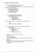 NURS 611-PATHO EXAM 2 INTENSE&period; 100&percnt; CORRECT Question & Answers &lpar;GRADED A&plus;&rpar;