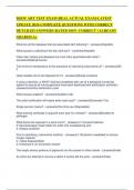 BODY ART EXAM TEST-LATEST UPDATE 2025-COMPLETE QUESTIONS AND ANSWERS &vert; RATED 100&percnt; CORRECT-ALREADY GRADED A&plus;