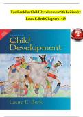 Child development 9th edition by laura e berk test bank 