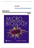 Test Bank for Microbiology with Diseases by Body System 5th Edition&comma; Bauman&sol;&sol;All Chapters 1-26&sol;&sol;Complete Guide A&plus;