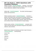DIT 121 Exam 1 &ndash; NVCC Questions with Complete Solutions&period;