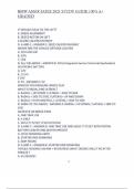 BMW ASSOCIATES 2025 STUDY GUIDE 100&percnt;   GRADED A&plus;