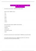 Astronomy 101 Exam questions and Verified Answers