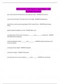 Astronomy 101 Exam 5 questions and Verified Answers
