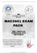 MAC2601  LATEST EXAM PACK 2025 &lbrace;DETAILED QUESTIONS AND ANSWERS&rcub;