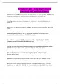 Astronomy 101 - Final Exam Review questions and Verified Answers