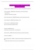 Bio250 Module 4 2025 Questions with Accurate Solutions